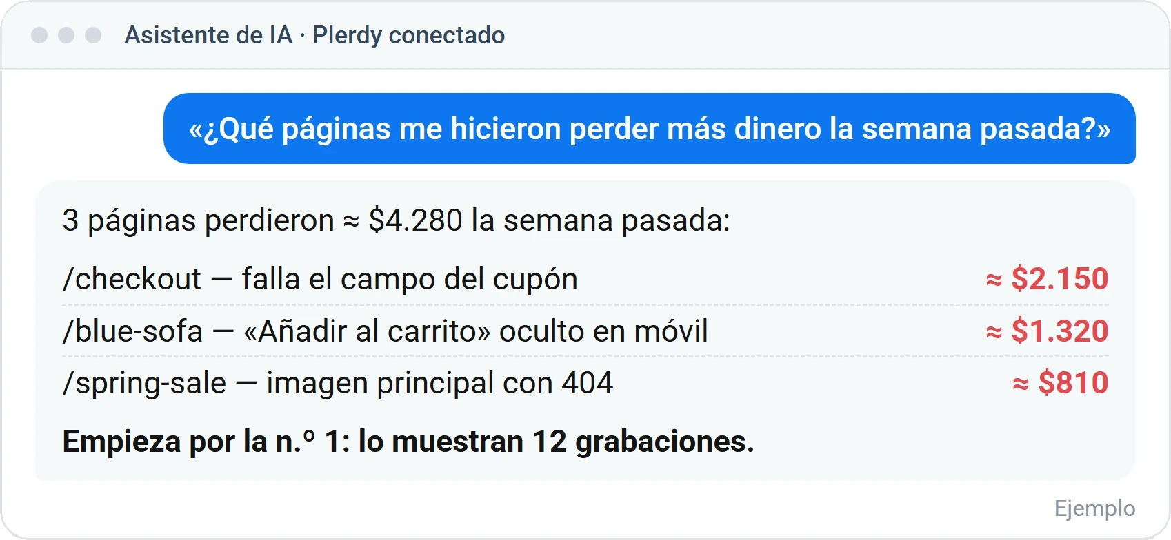 Pregúntale a la IA por qué tu sitio no vende