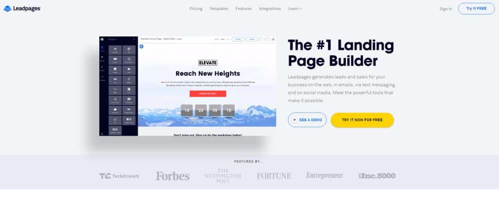 landing page builder