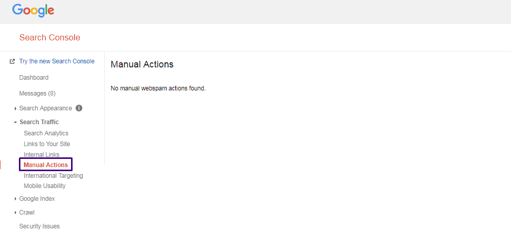 manual actions