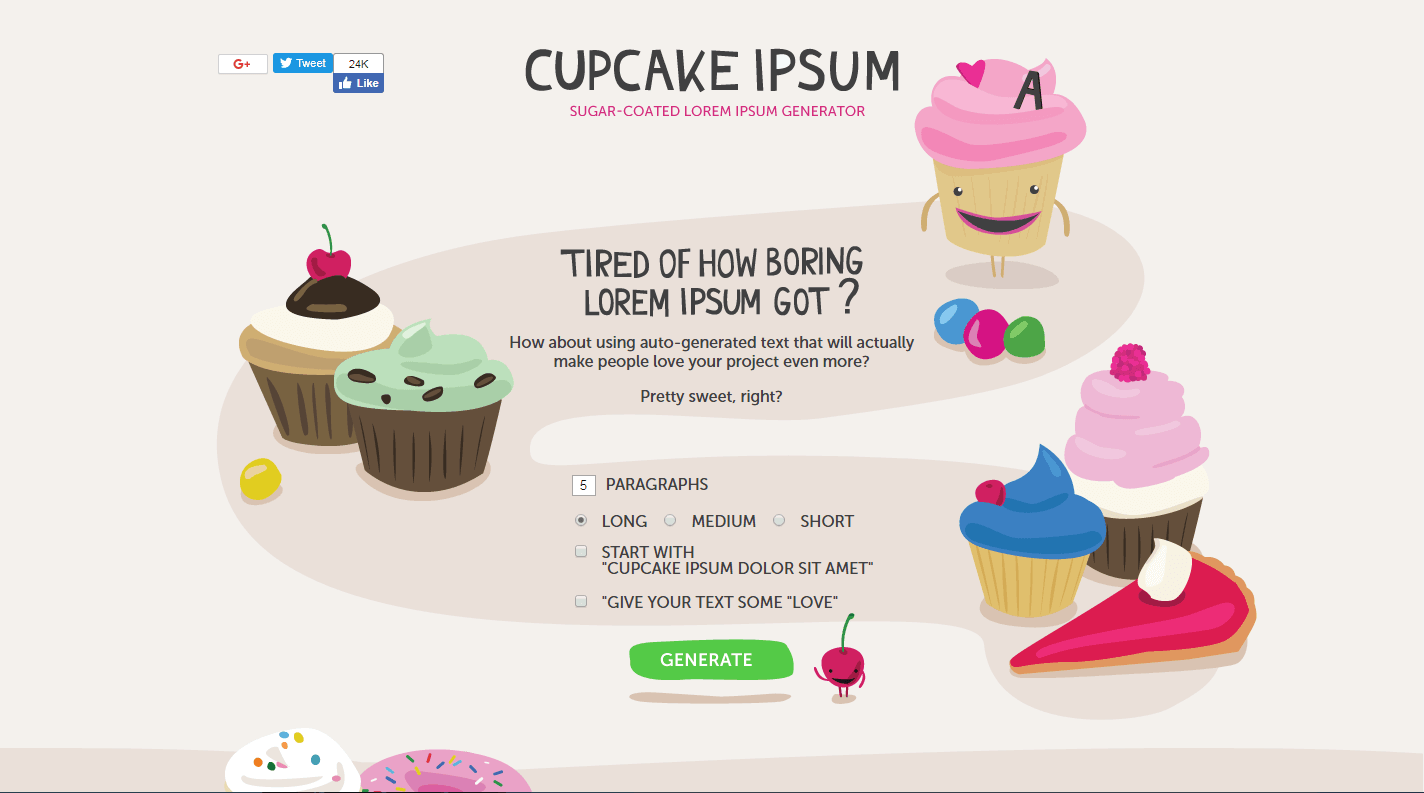 Cupcake Ipsum