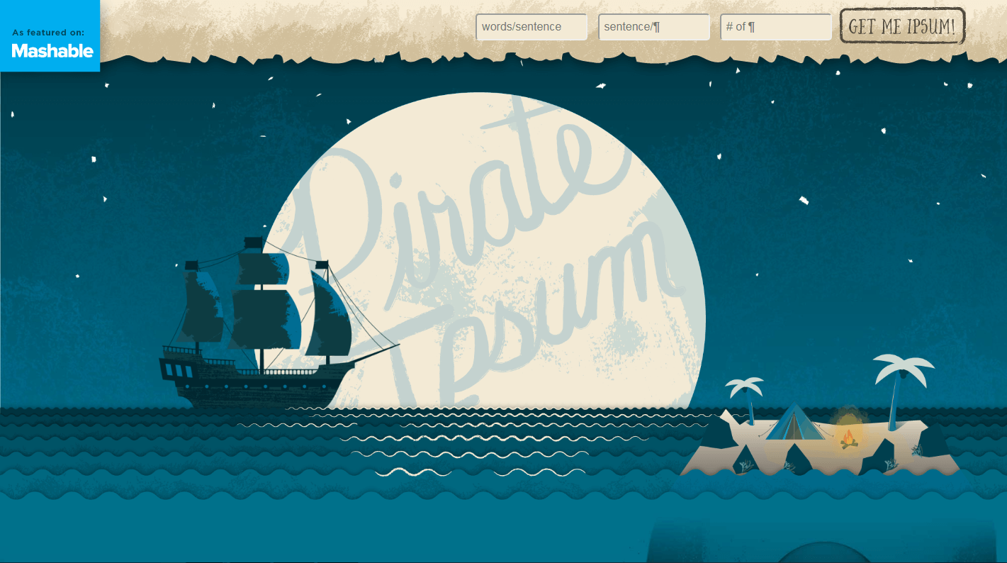 Pirate Ipsum