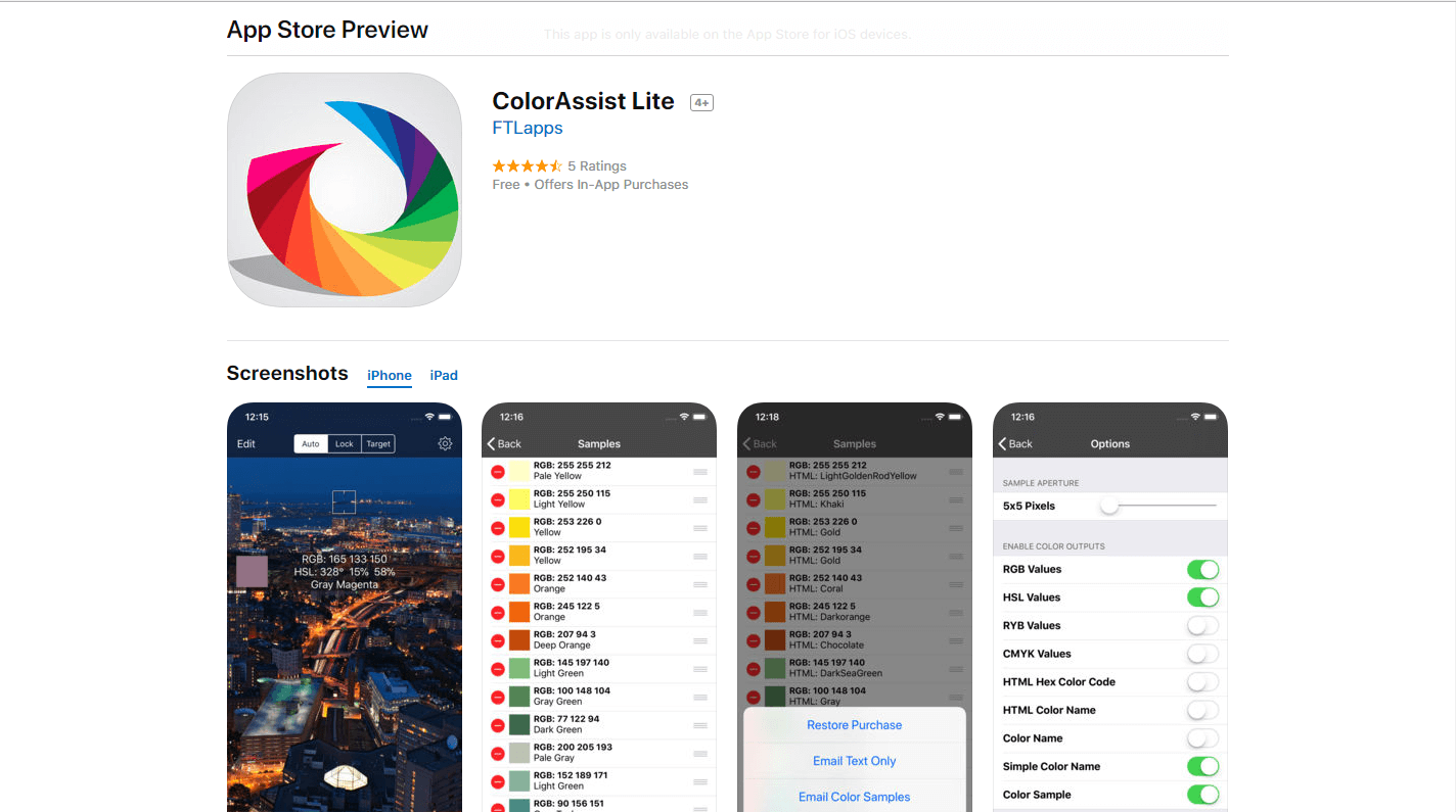 ColorAssist Lite