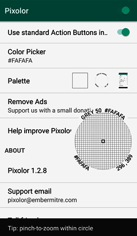 Pixolor - Live Color Picker