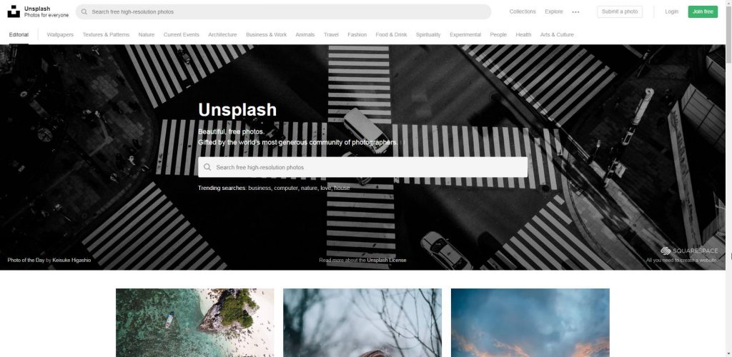 Unsplash