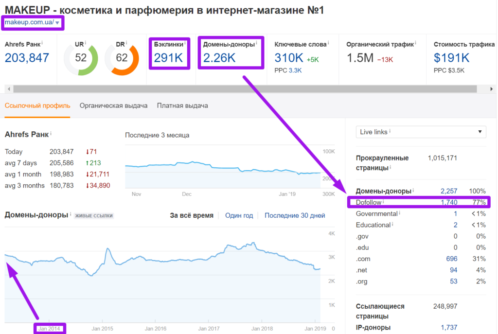 анализ топ-28 магазинов 172