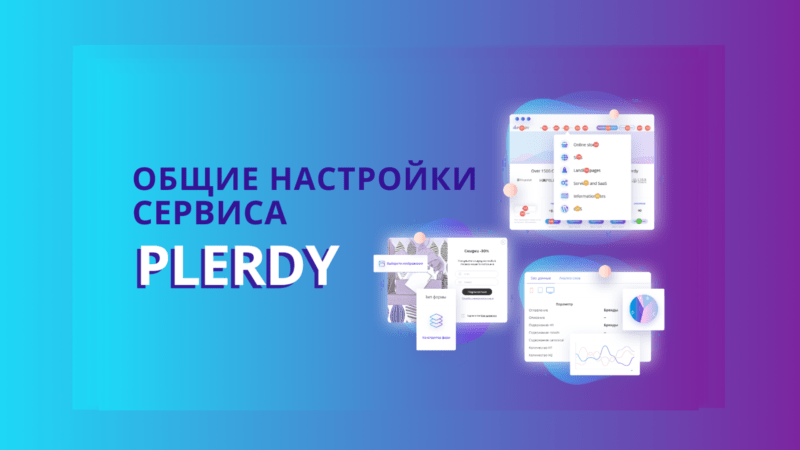 Общие настройки платформы Plerdy 