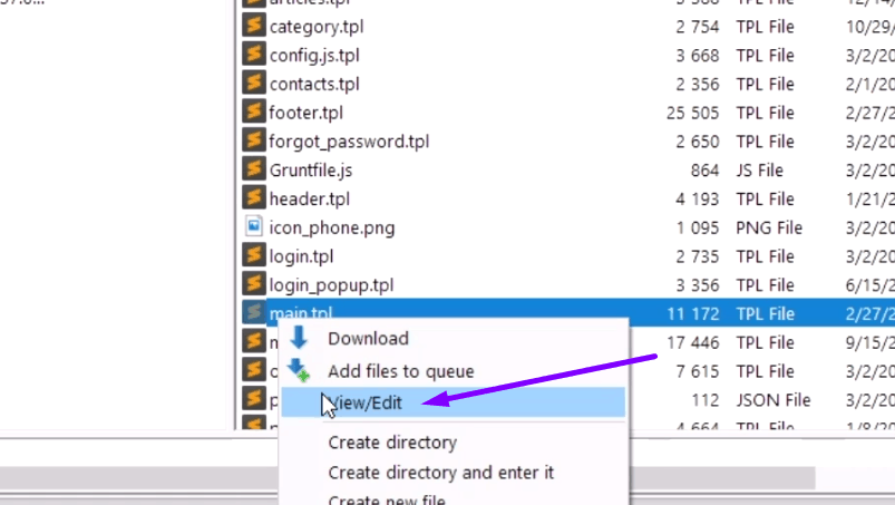 plerdy script installation FTP 3