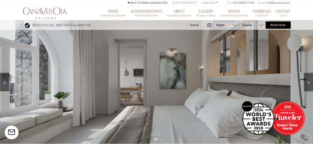 top hotel websites design 10