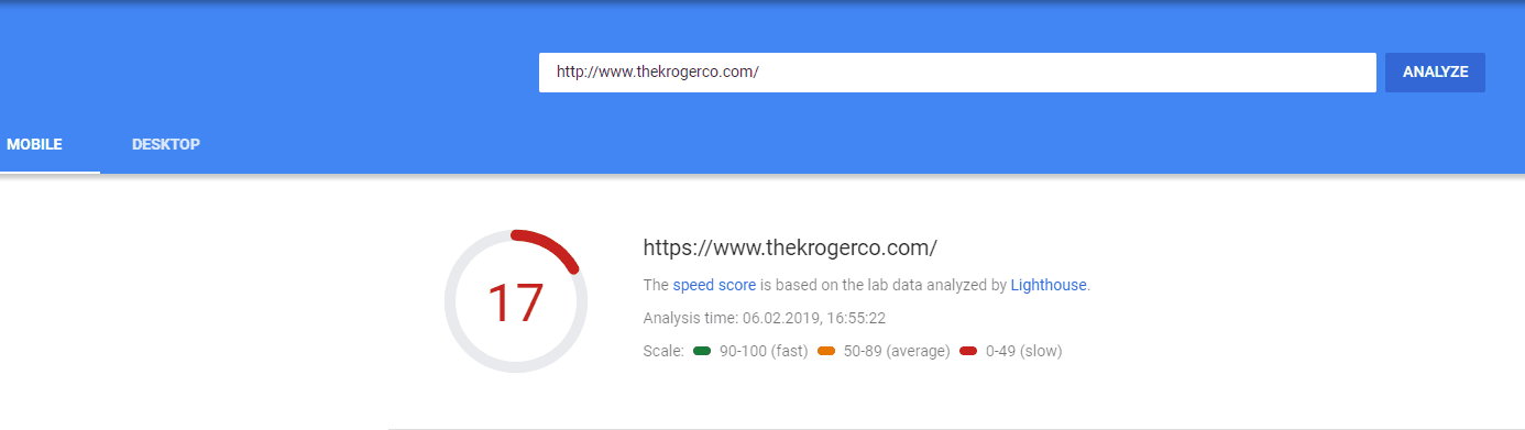 Page Speed of TOP 50 World Companies 146