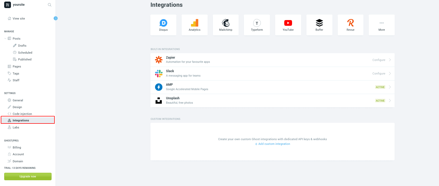 How to create a blog website on Ghost – Plerdy