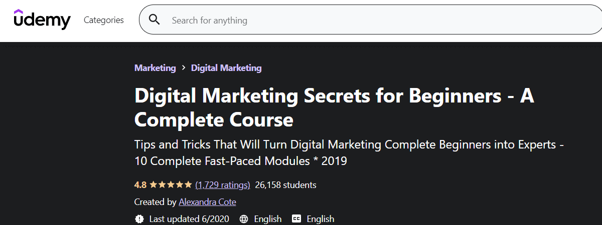 TOP 19 Cursos de Marketing Digital 16