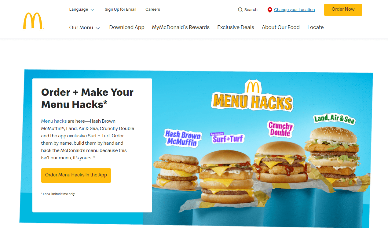 Segmentation du marché par McDonald's