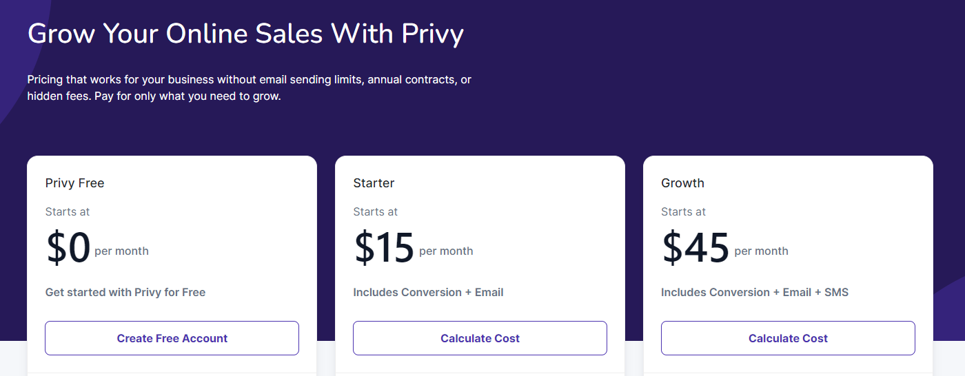 Privy Pricing - 001