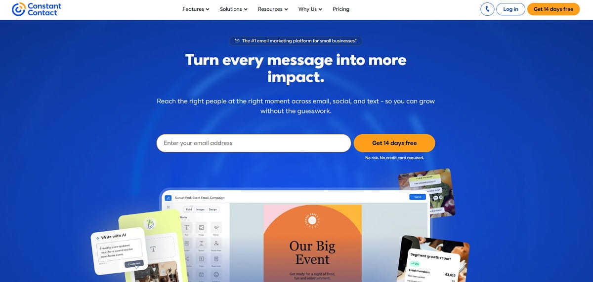 Constant Contact Lead Gen and CRM alternative to Wishpond