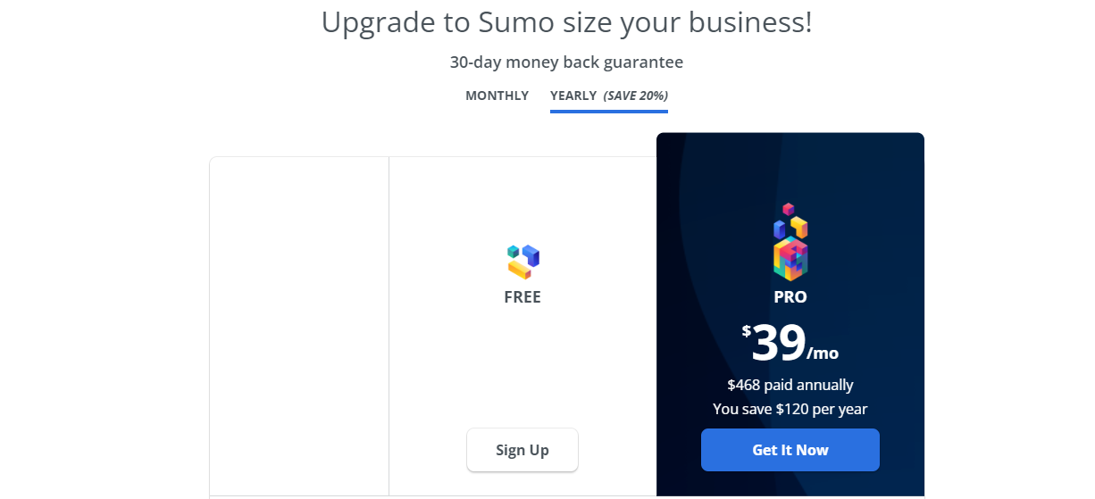 Sumo Pricing - 001