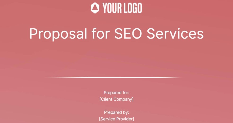 Best 6 Free SEO Proposal Templates 05