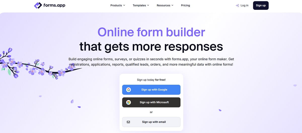 forms.app SurveyMonkey alternative for forms surveys and quizzes