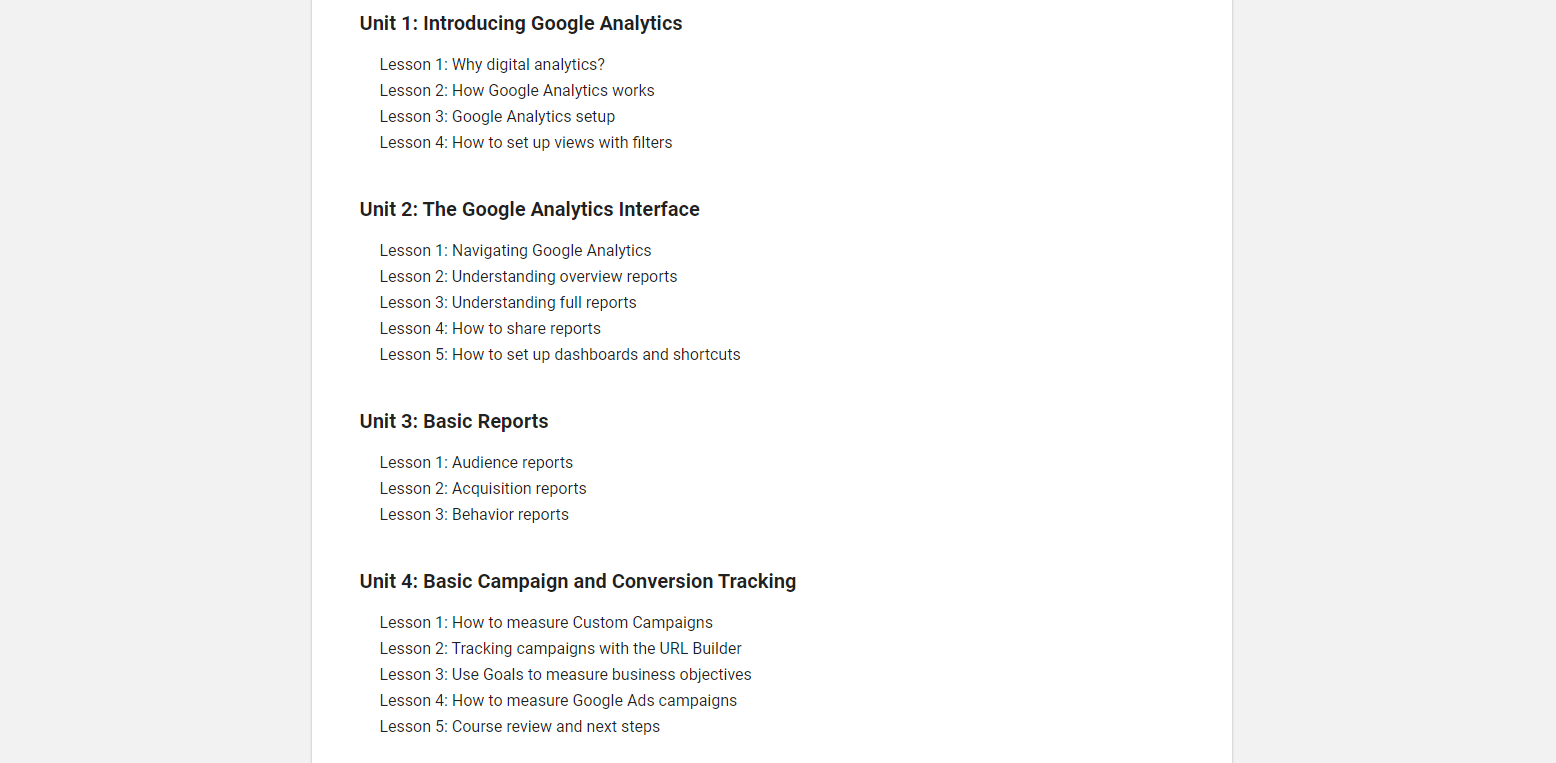 Google Analytics for beginners - 002