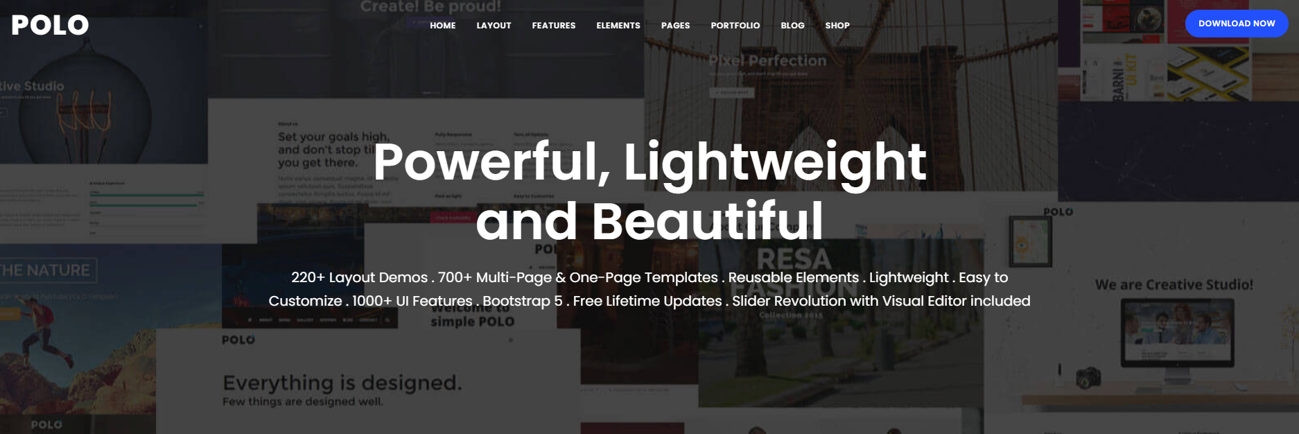 20 Top Simple Website Templates - 015