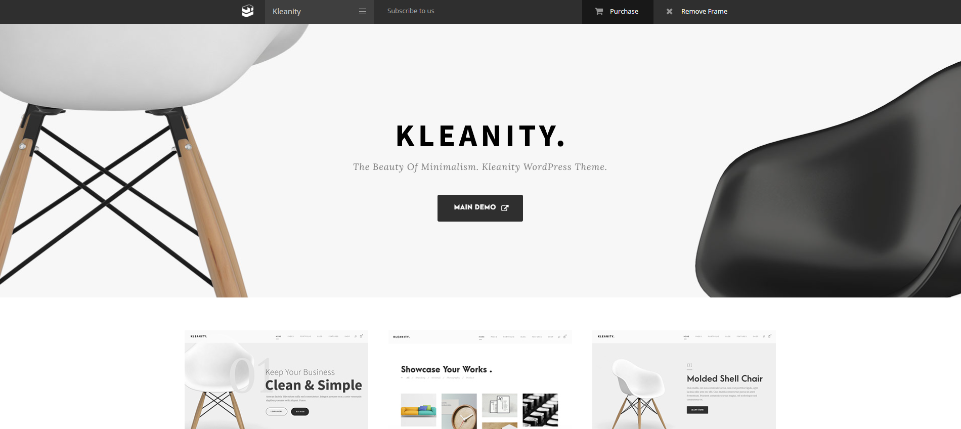 20 Top Simple Website Templates - 016