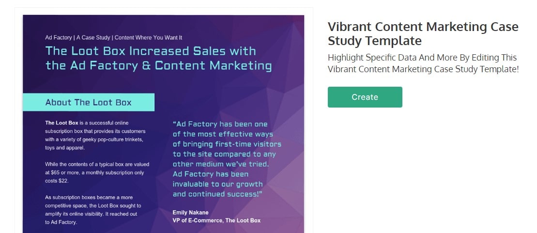 Case Study Template Collection For Powerpoint And Google Slides