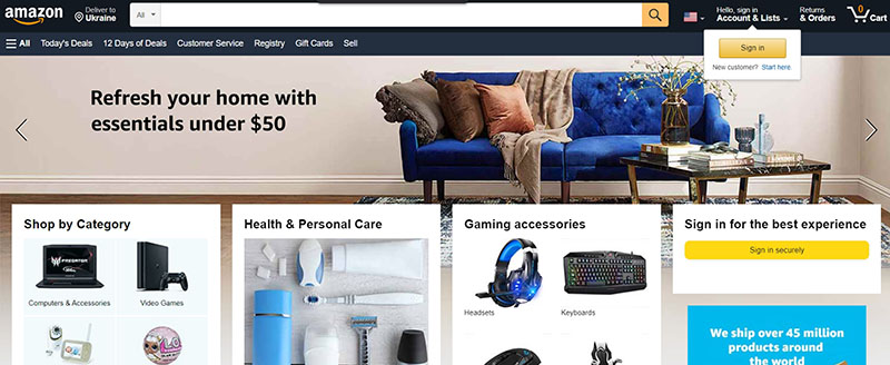 7 Best User Experience (UX) eCommerce Websites 01