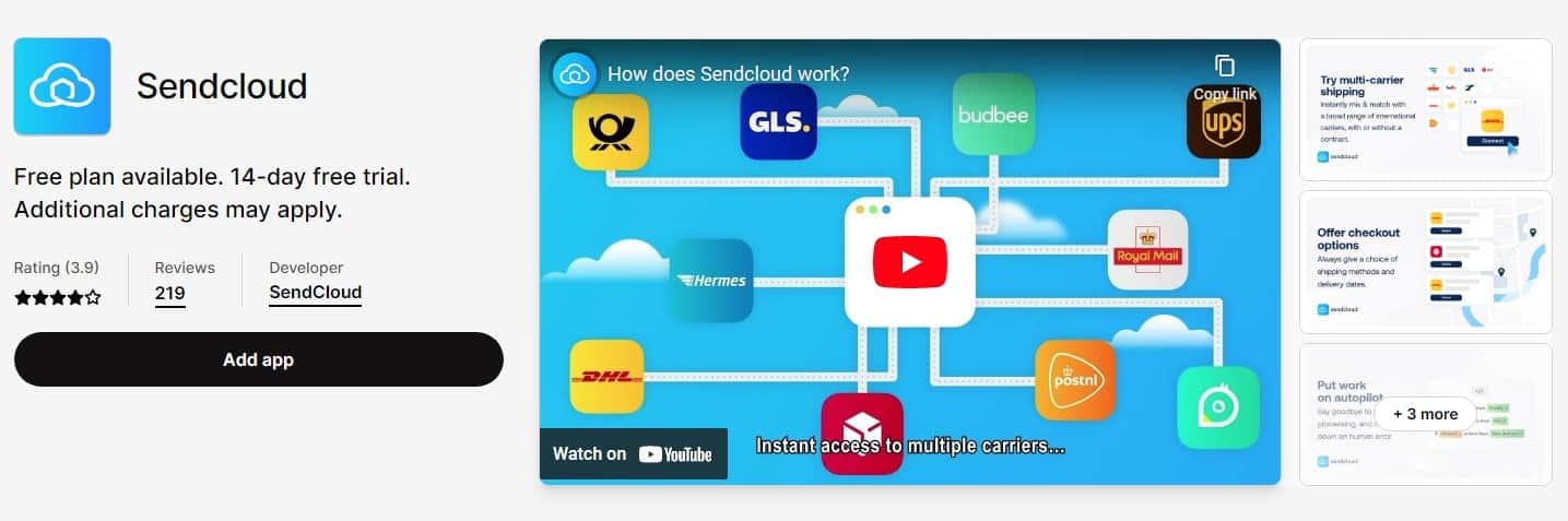 Easyship ‑ Shipping App with Free Plan, Shopify App