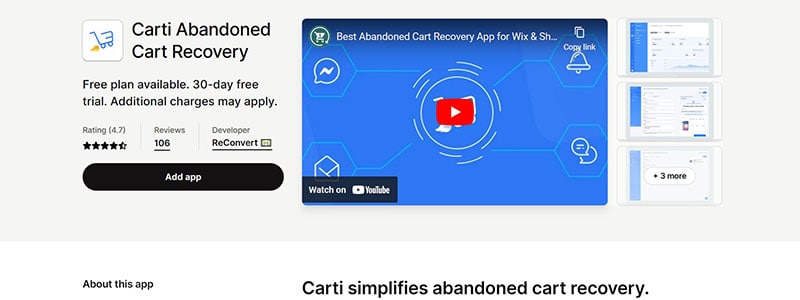 Best 11 Shopify Abandoned Cart Apps in 2023 03