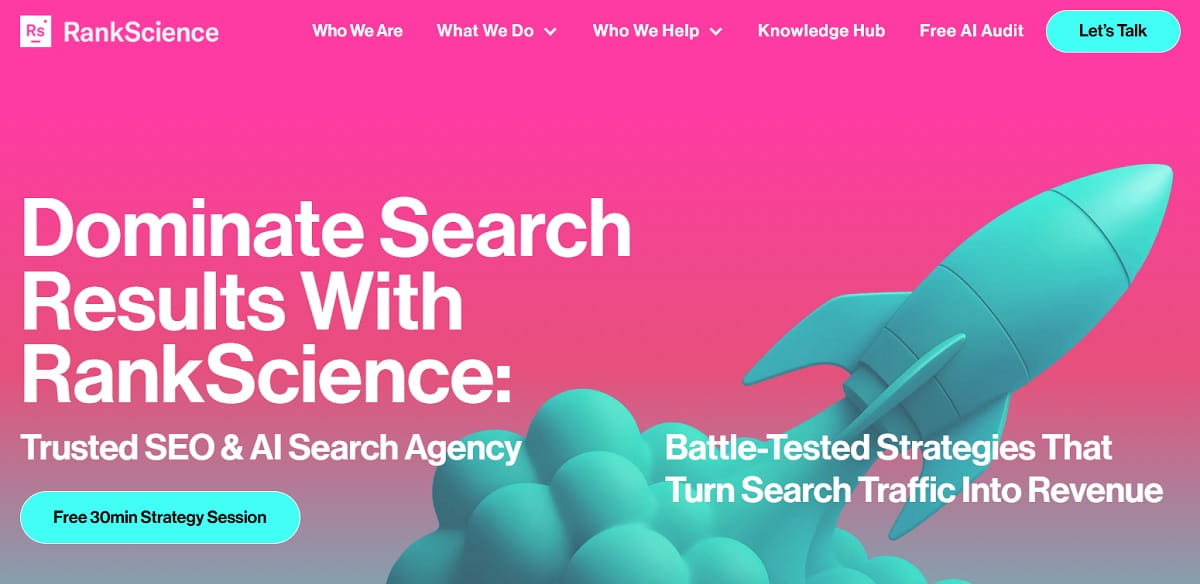 RankScience SEO And AI Search Agency