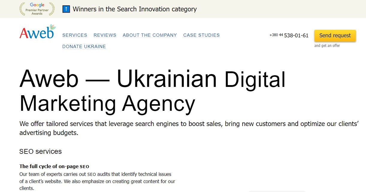 Top 15 SEO Companies in Ukraine 4