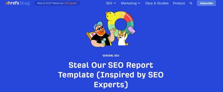 Best 7 SEO Report Templates 03