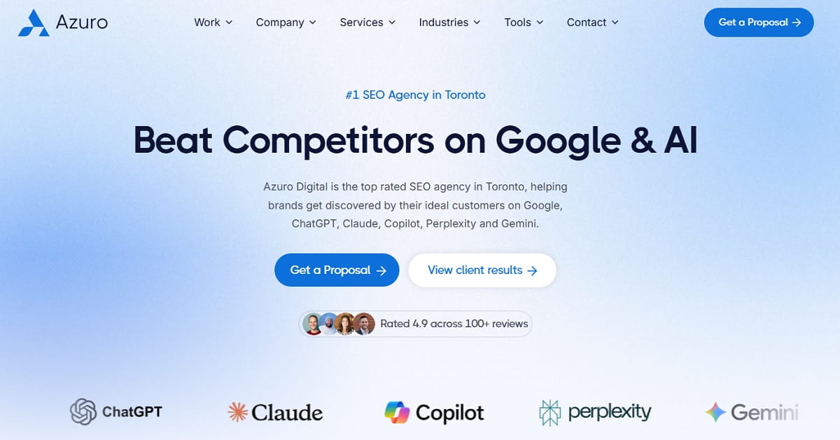 Top SEO Agencies in Toronto 110001