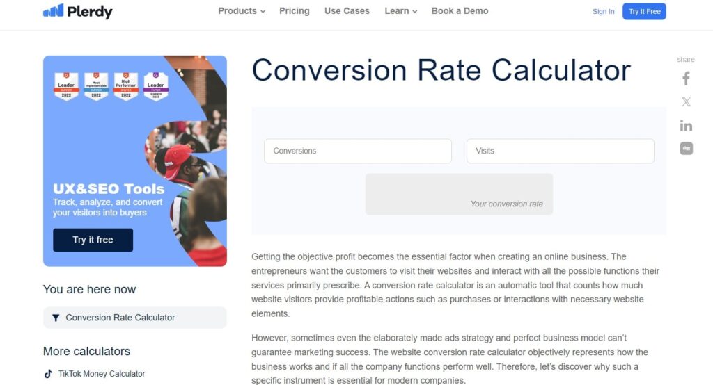 What is Conversion Rate? – Plerdy