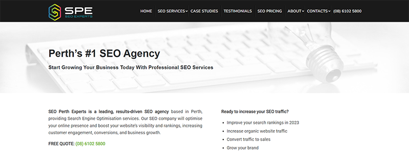 Conversion Rate Optimisation Agency (CRO) in Perth 09