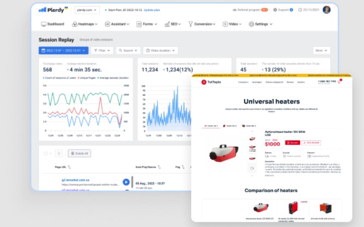 UI/UX Services – Plerdy