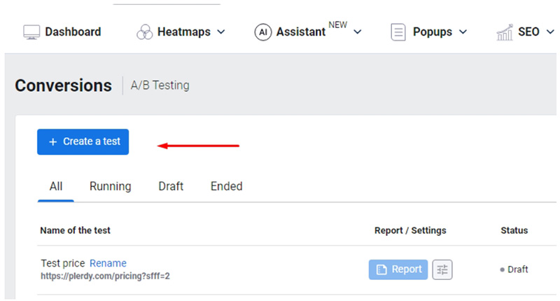 Configuración de pruebas A/B en un sitio web 02