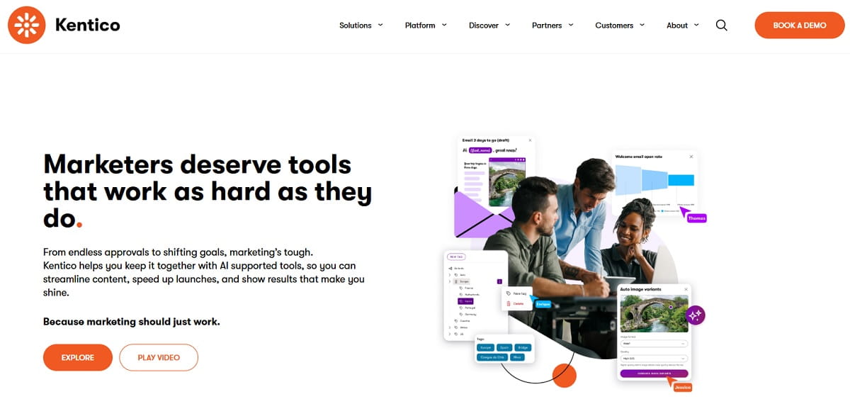 Xperience By Kentico Optimizely DXP Alternative