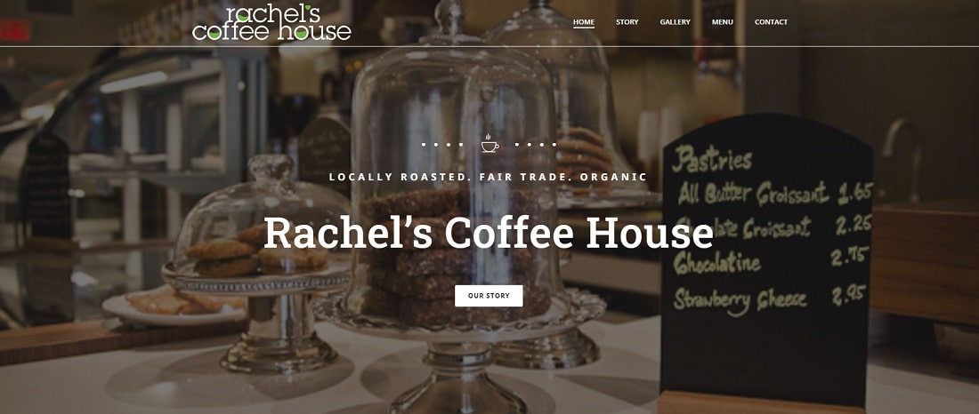 Coffee Shop Website Design Examples - 000002