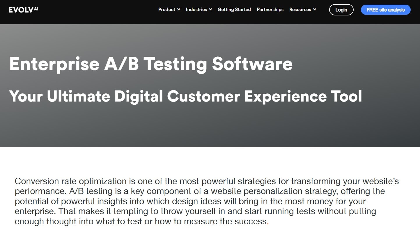 The Best A/B Testing Tools for - 012