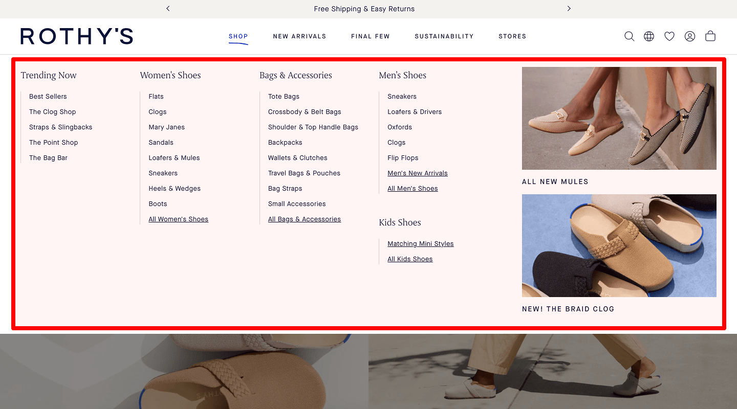 Navigation menu