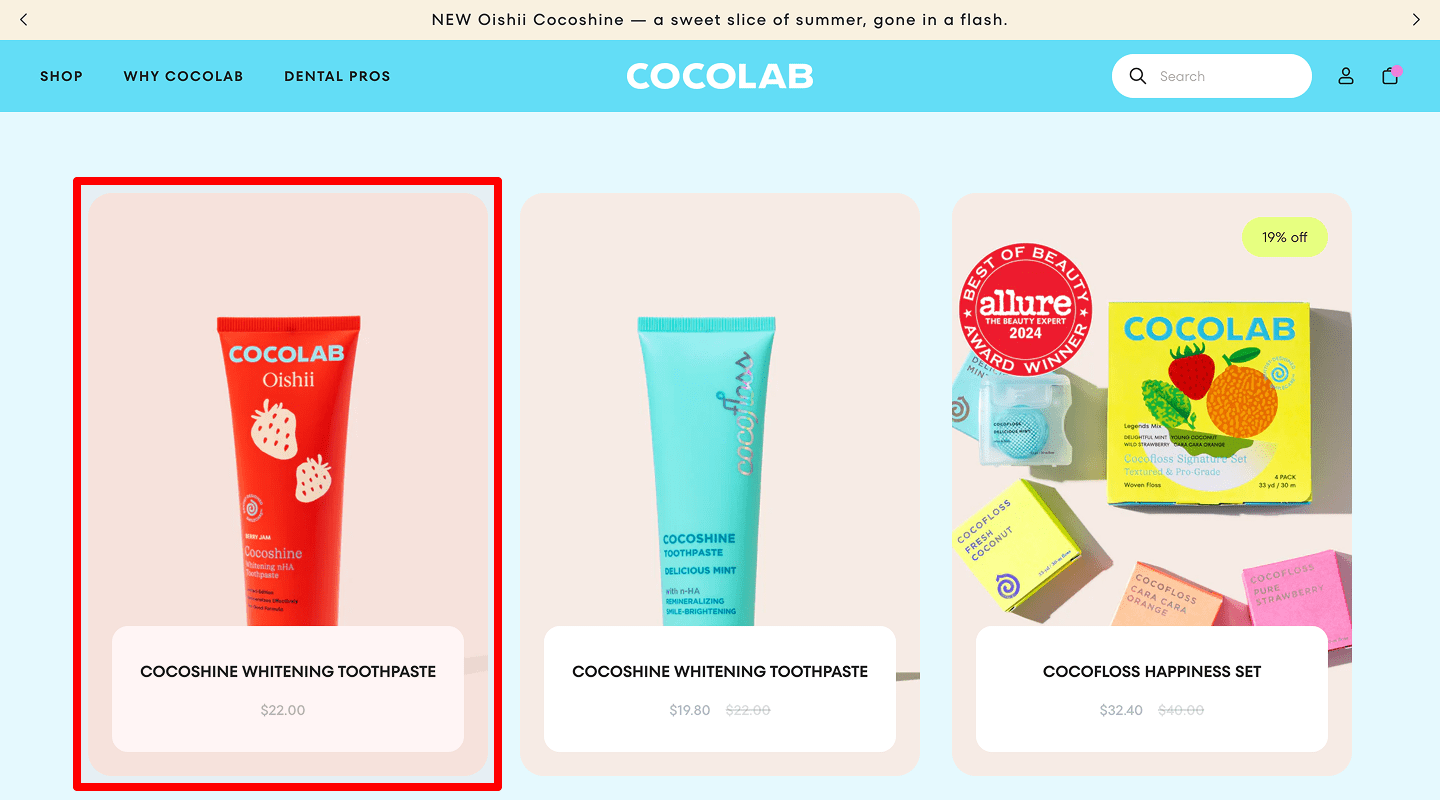 Product Image Size