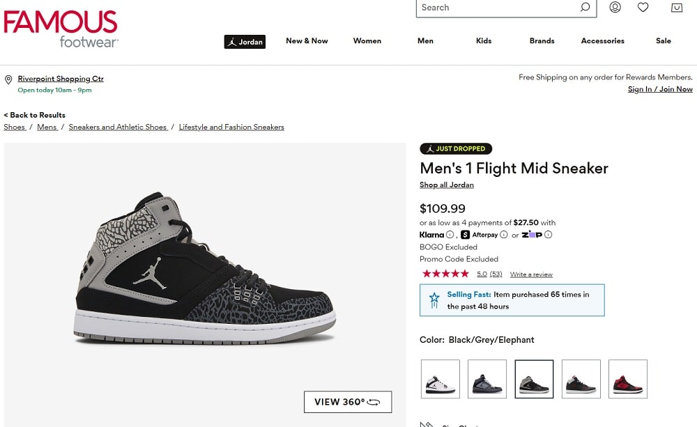 Ecommerce Checklist - transparent pricing and stock