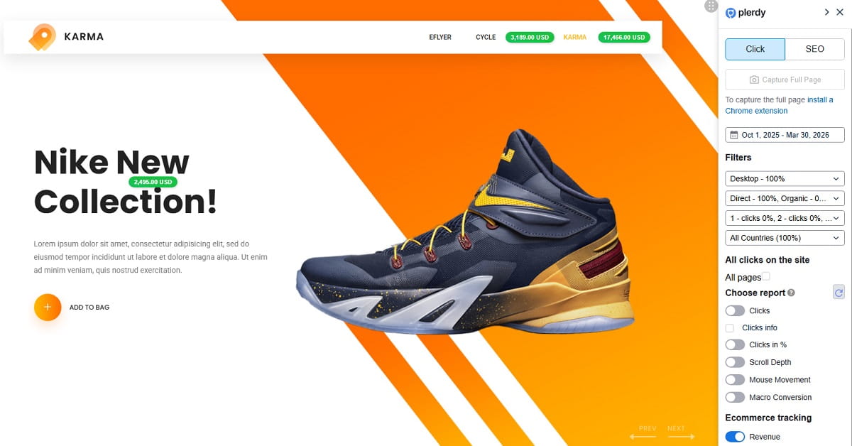 How To Use Plerdy Ecommerce Analytics To Increase Store Revenue - 0007