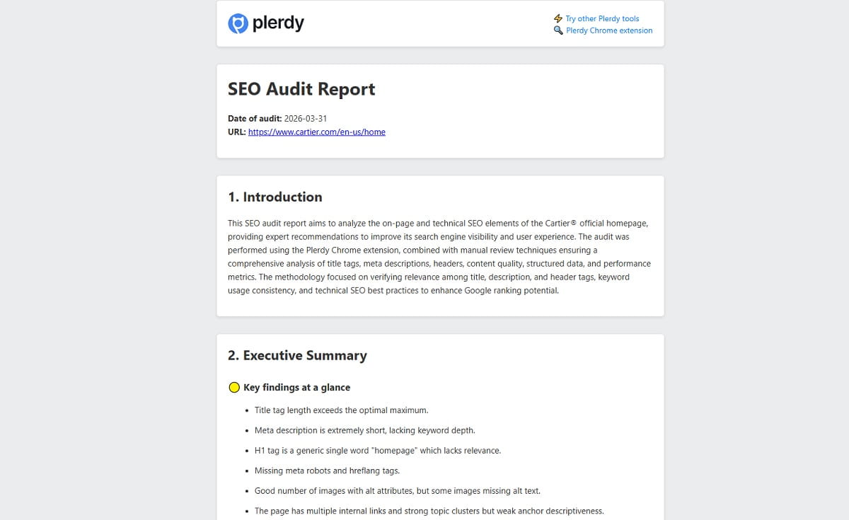 How To Use Plerdy SEO Analyzer - 0011