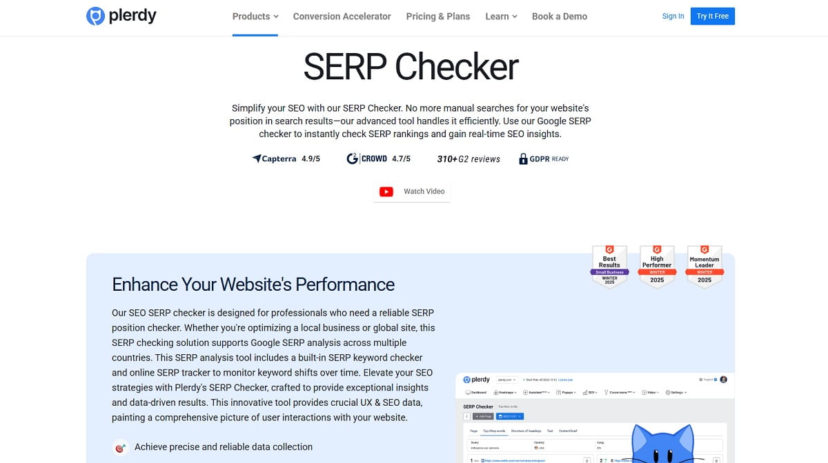 How To Use Plerdy SERP Checker To Analyze Google Search - 0001