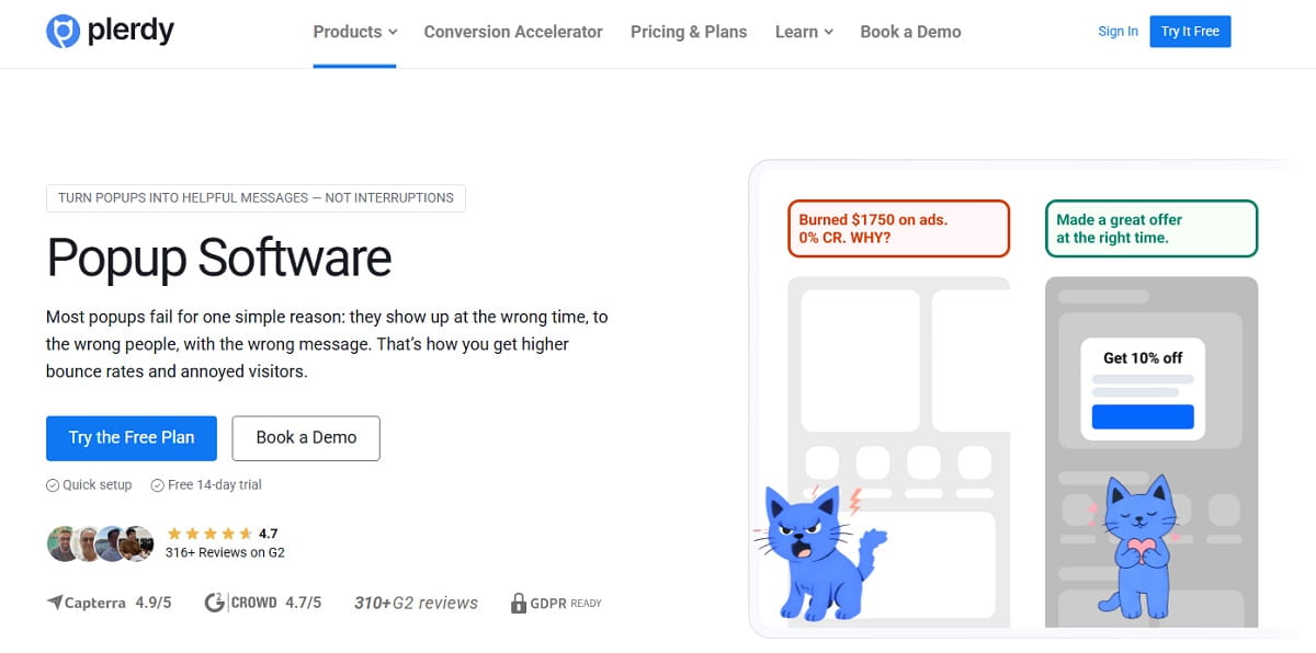 Popup Forms: How to Create Them Easily With Plerdy - 0008