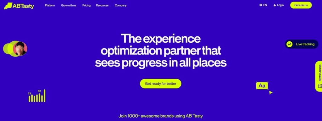 AB Tasty experimentation and personalization platform