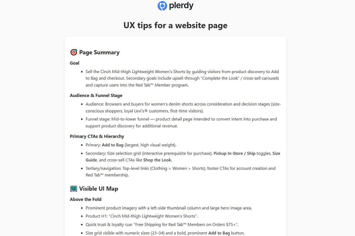 Product Page UX Checklist - 0010