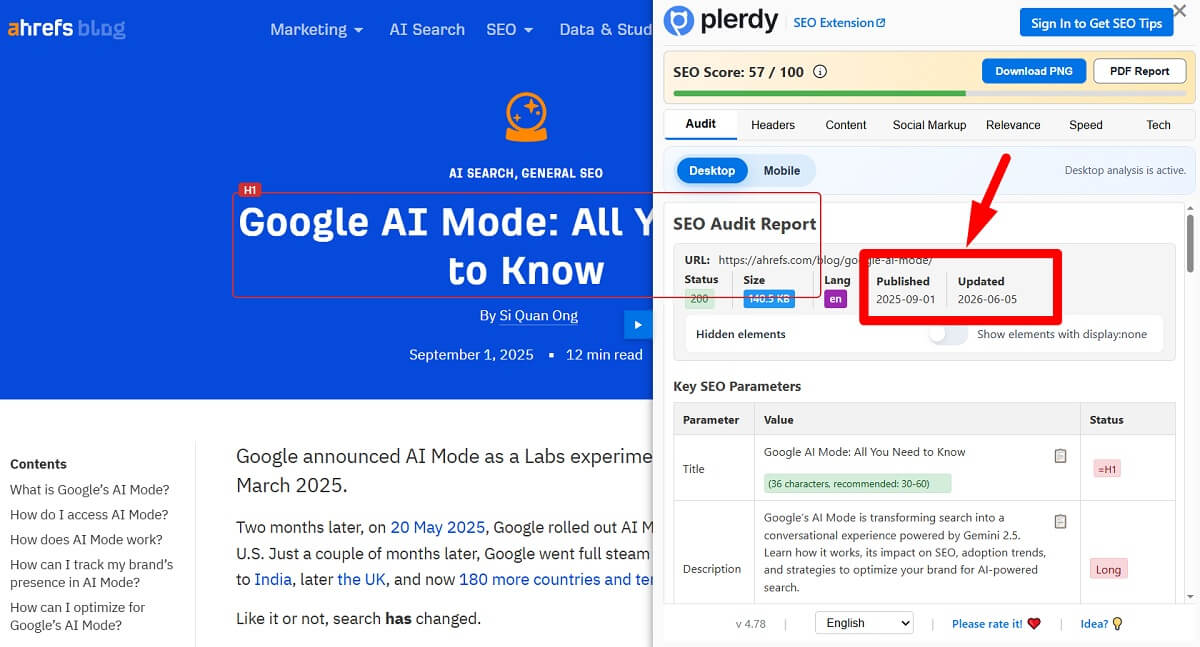 SEO Content Audit Checklist: How To Refresh Pages That Lost Traffic - 0005