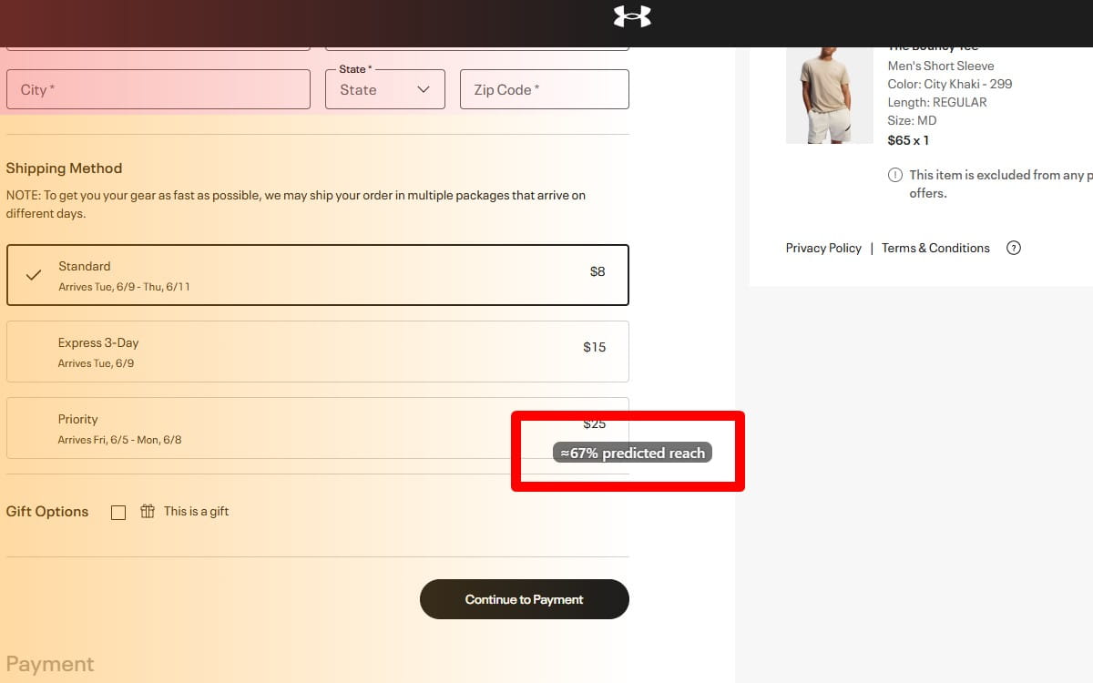 Checkout UX - 0007